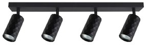 Brilagi - Spot orientabil SELE DIAMANT 4xGU10/30W/230V negru