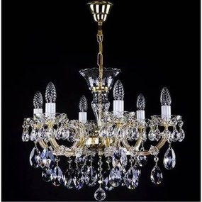 Candelabru Cristal Bohemia Exclusive 6 brate, diam.59cm MARIA TEREZIA 39 CE