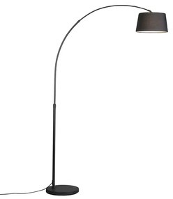Lampă arcuită inteligentă modernă neagră, inclusiv Wi-Fi A60 - Arc Basic