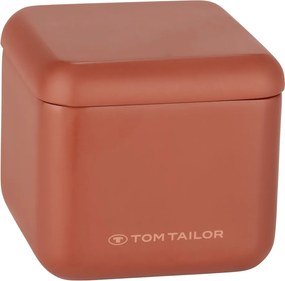 Organizator de baie portocaliu pentru dischete demachiante din polirășină Tom Tailor T-Rounded – Wenko