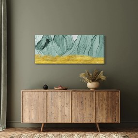 Tablou - Munții Smarald N⁰1 (120x50 cm)