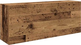vidaXL Dulap perete de baie, lemn vechi, 100x25x40 cm, lemn prelucrat