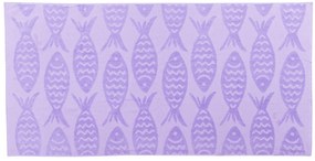 Prosop de plaja Culoare violet, FISH
