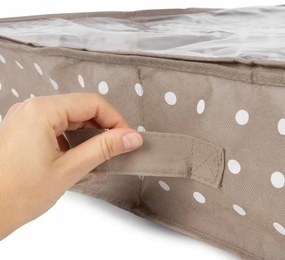 Organizator pantofi pentru 12 perechi 76 x 60 x 15 cm, maro