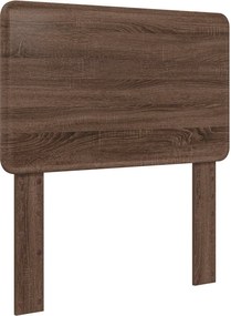 vidaXL Tăblie cap Stejar închis 90 cm Lemn compozit