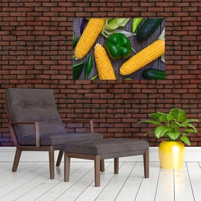 Tablou - legume (90x60 cm)