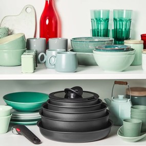 Set de vase pentru gătit 20 buc. din aluminiu Ingenio Daily Chef On – Tefal