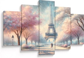 Tablou – Primăvară la Paris (150x105 cm)