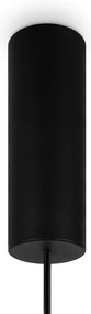 Lustra/Pendul LED design modern decorativ Bangkok 25cm, fumuriu