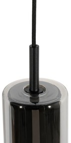 Lampă suspendată modernă neagră pentru sistem de șină monofazată - Iconic Lloyd