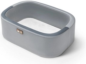 Pătuț balansoar bebeluș Kapato 1 (gri + Nuc) . 1093582