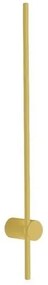 Aplica LED design liniar minimalist TOBAGO 12W aurie