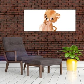 Tablou - Animăluț în acuarelă N⁰6 (120x50 cm)