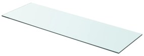 3051575 vidaXL Rafturi, 2 buc., 80 x 25 cm, panouri sticlă transparentă