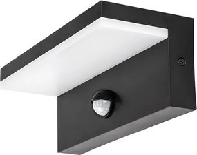 Aplica LED iluminat exterior cu senzor IP54 Zaragoza negru