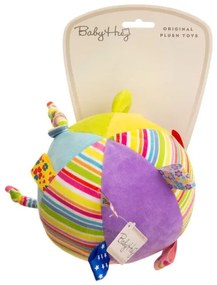Baby Hug - Minge din plus multicolora cu clopotel