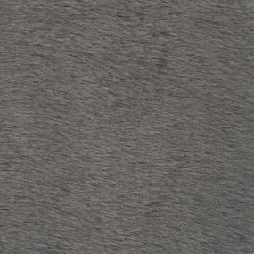 Covor, gri inchis, 80 x 150 cm, blana ecologica de iepure Morke gra, 80 x 150 cm