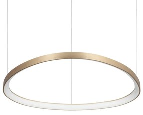 Lustra LED suspendata design circular GEMINI SP D081 OTTONE