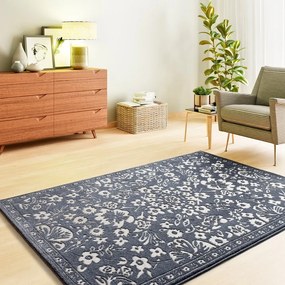Covor albastru închis 160x230 cm Amara – Universal