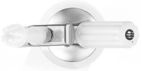 Sticlă din aluminiu pentru frișcă Hendi Kitchen Line, 1 l, alb