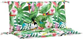 vidaXL Perne bancă de grădină 2 buc. multicolor 100x50x7 cm textil