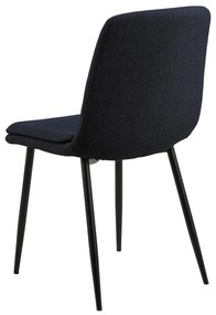 Scaun de dining albastru închis Becca – Actona