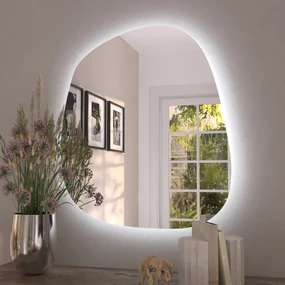 Oglindă LED organică cu iluminare A36