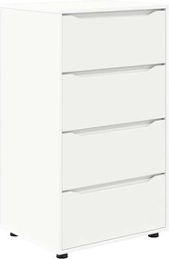 vidaXL Dulapuri de depozitare 2 pcs Alb 60 x 48 x 105 cm Lemn compozit