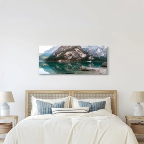 Tablou cu lac montan (120x50 cm)