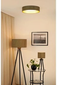 Brilagi - Lampă LED reglabilă VEGAS SHINE LED/24W/230V maro/auriu + telecomandă