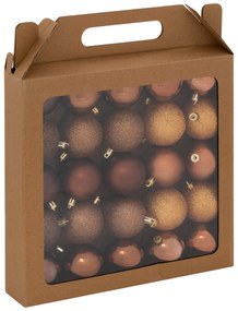 Globuri pentru brad, 25 bucăți, Ø 6 cm