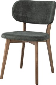 Scaun de dining verde închis-maro Cally – Bloomingville