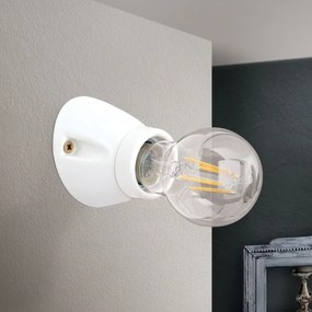 Orion - Aplica de perete FROST 1xE27/60W/230V albă
