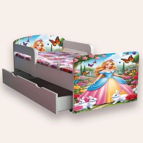 PRINTESA CU MANERE Mic 2-6 ani Cu manere Cu saltea