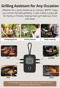 SONOFF BBQ Termometru smart pentru carne BMT01