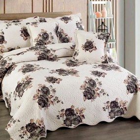Cuvertura bumbac 100%, 5 piese, pat 2 persoane, 230x250 cm, CB138