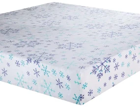 Cearceaf cu elastic din micropluș FULGI 180 x 200 cm