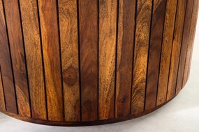 Masa rotunda TRES CHIC 140cm lemn masiv sheesham