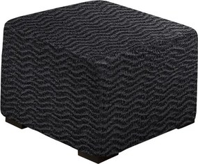 Gaico Huse bielastice CRISTINA antracit taburet (40 x 40 x 40 cm)