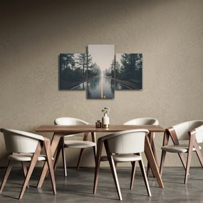 Tablou - Drum în ploaie (90x60 cm)