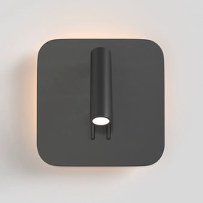 Aplica de perete cu spot LED directionabil LOS 176 negru