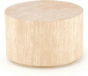 Masuta TRAVERTINO, efect de piatra travertin, 60x36 cm