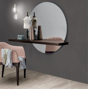 Consola suspendata cu oglinda design LUX Sunset