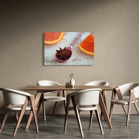Tablou cu scorțișoară pe linguriță (90x60 cm)