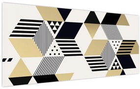 Tablou - Forme geometrice N⁰1 (120x50 cm)