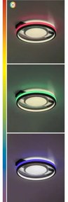 Rabalux 71401 - Plafonieră LED dimabilă SHIRIN LED/40W/230V 3000-6500K + telecomandă