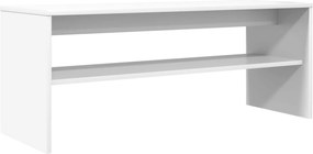 vidaXL Cabinet TV Alb 100 x 35 x 40 cm Lemn compozit