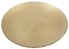 Orion Farfurie de servire din sticlă Golden,diametru 21 cm, diam. 21 cm
