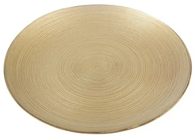 Orion Farfurie de servire din sticlă Golden,diametru 21 cm, diam. 21 cm