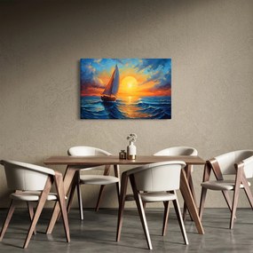 Tablou - Sailboats (90x60 cm)